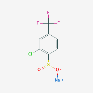 2-Chloro-4-(trifluoromethyl)benzenesulfinic acid sodium salt