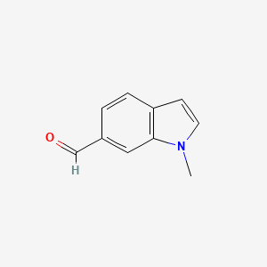 molecular formula C10H9NO B1317518 1-甲基-1H-吲哚-6-甲醛 CAS No. 21005-45-8