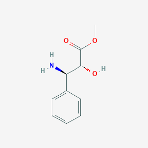 molecular formula C10H13NO3 B1317519 甲基(2R,3R)-3-氨基-2-羟基-3-苯丙酸酯 CAS No. 157722-44-6