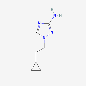 1-(2-Cyclopropylethyl)-1H-1,2,4-triazol-3-amine