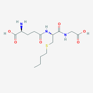 molecular formula C14H25N3O6S B1317534 S-丁基谷胱甘肽 CAS No. 6803-16-3