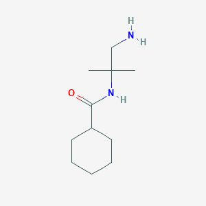 N-(1-amino-2-methylpropan-2-yl)cyclohexanecarboxamide