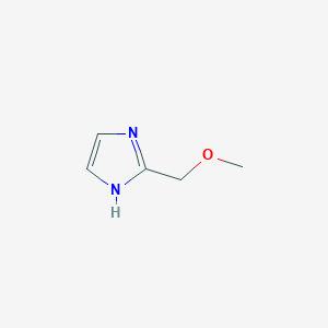 molecular formula C5H8N2O B1317537 2-Methoxymethyl-1H-imidazole CAS No. 102644-75-7