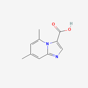 5,7-Dimethylimidazo[1,2-a]pyridine-3-carboxylic acid