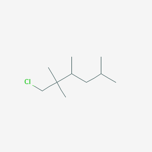 1-Chloro-2,2,3,5-tetramethylhexane