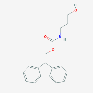molecular formula C18H19NO3 B131754 Fmoc-beta-alaninol CAS No. 157887-82-6