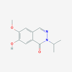 7-Hydroxy-6-methoxy-2-(propan-2-yl)-1,2-dihydrophthalazin-1-one