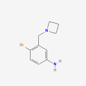 3-[(Azetidin-1-yl)methyl]-4-bromoaniline