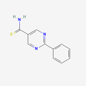 2-Phenylpyrimidine-5-carbothioamide