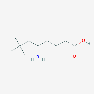 5-Amino-3,7,7-trimethyloctanoic acid