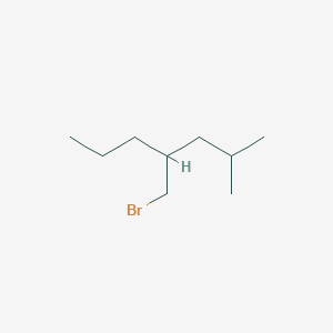 4-(Bromomethyl)-2-methylheptane