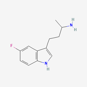 4-(5-Fluoro-1H-indol-3-yl)butan-2-amine