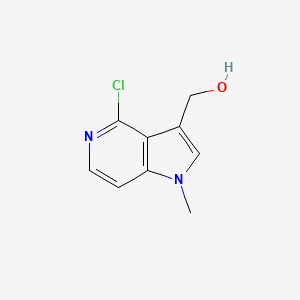 (4-Chloro-1-methyl-1H-pyrrolo[3,2-c]pyridin-3-yl)methanol