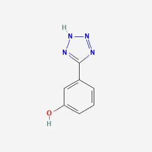 molecular formula C7H6N4O B1317582 3-(1H-四唑-5-基)苯酚 CAS No. 96859-34-6