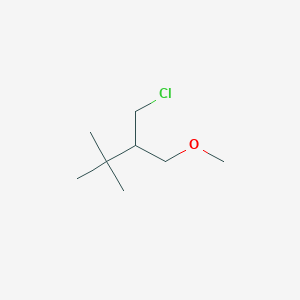 2-(Chloromethyl)-1-methoxy-3,3-dimethylbutane