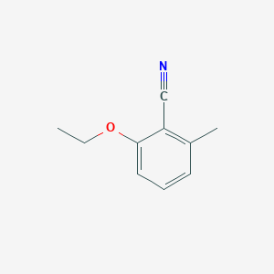 molecular formula C10H11NO B1317592 2-乙氧基-6-甲基苯甲腈 CAS No. 90259-38-4