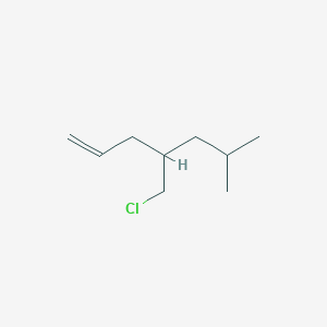 4-(Chloromethyl)-6-methylhept-1-ene