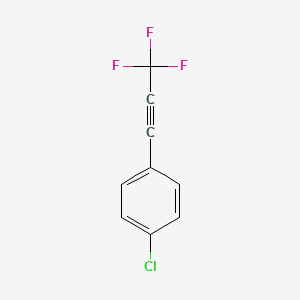 Benzene, 1-chloro-4-(3,3,3-trifluoro-1-propynyl)-