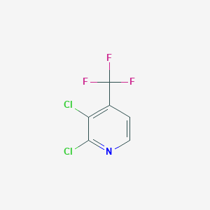 molecular formula C6H2Cl2F3N B1317612 2,3-二氯-4-(三氟甲基)吡啶 CAS No. 89719-93-7