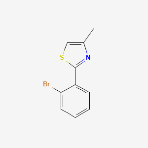 2-(2-Bromophenyl)-4-methyl-1,3-thiazole