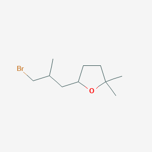 5-(3-Bromo-2-methylpropyl)-2,2-dimethyloxolane