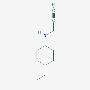 4-ethyl-N-(prop-2-yn-1-yl)cyclohexan-1-amine