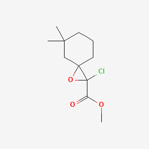 Methyl 2-chloro-5,5-dimethyl-1-oxaspiro[2.5]octane-2-carboxylate