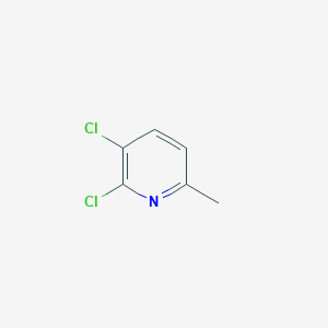 molecular formula C6H5Cl2N B1317625 2,3-二氯-6-甲基吡啶 CAS No. 54957-86-7