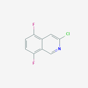 3-Chloro-5,8-difluoroisoquinoline