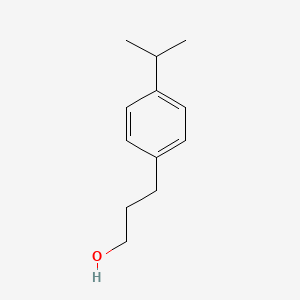 molecular formula C12H18O B1317626 3-(4-Isopropyl-phenyl)-propan-1-OL CAS No. 79942-40-8