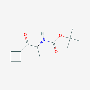 (R)-Tert-butyl 1-cyclobutyl-1-oxopropan-2-ylcarbamate