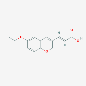 (2E)-3-(6-ethoxy-2H-chromen-3-yl)acrylic acid