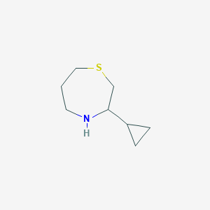 3-Cyclopropyl-1,4-thiazepane