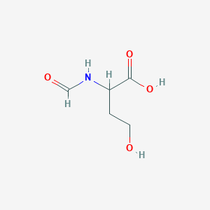 molecular formula C5H9NO4 B13176380 Formylhomoserine 