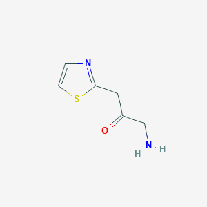 1-Amino-3-(1,3-thiazol-2-yl)propan-2-one