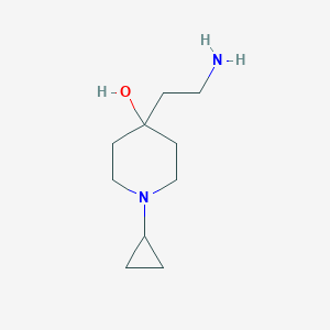 4-(2-Aminoethyl)-1-cyclopropylpiperidin-4-ol