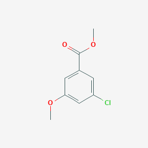 molecular formula C9H9ClO3 B1317639 Methyl 3-chloro-5-methoxybenzoate CAS No. 96826-41-4