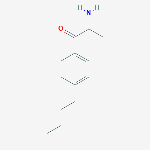 B131764 2-Amino-1-(4-butylphenyl)propan-1-one CAS No. 144799-49-5