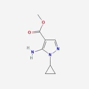 Methyl 5-amino-1-cyclopropyl-1H-pyrazole-4-carboxylate