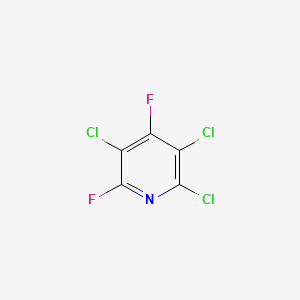 B1317643 2,3,5-Trichloro-4,6-difluoropyridine CAS No. 34415-31-1