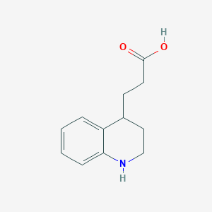 3-(1,2,3,4-Tetrahydroquinolin-4-yl)propanoic acid