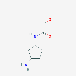 N-(3-Aminocyclopentyl)-2-methoxyacetamide