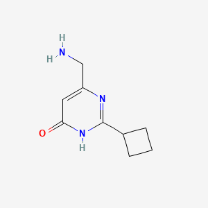 6-(Aminomethyl)-2-cyclobutyl-3,4-dihydropyrimidin-4-one