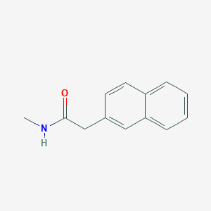 molecular formula C13H13NO B1317654 N-methyl-2-(naphthalen-2-yl)acetamide CAS No. 2086-65-9