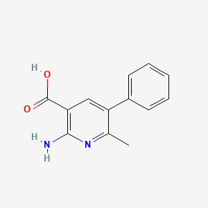 2-Amino-6-methyl-5-phenylpyridine-3-carboxylic acid