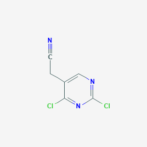 2-(2,4-Dichloropyrimidin-5-yl)acetonitrile