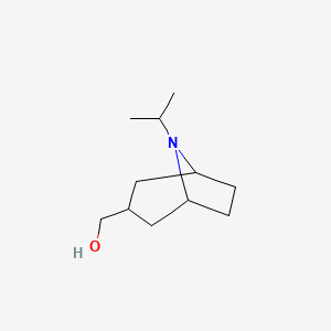 [8-(Propan-2-yl)-8-azabicyclo[3.2.1]octan-3-yl]methanol