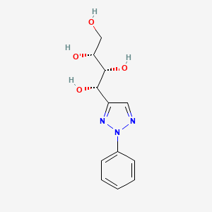 (1S,2R,3R)-1-(2-phenyl-2H-1,2,3-triazol-4-yl)butane-1,2,3,4-tetrol