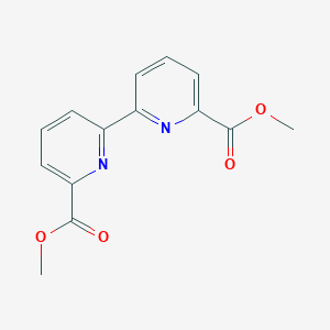 molecular formula C14H12N2O4 B131766 2,2'-联吡啶-6,6'-二甲酸二甲酯 CAS No. 142593-07-5