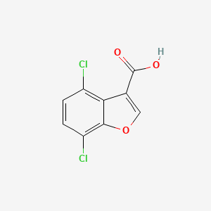 4,7-Dichlorobenzofuran-3-carboxylic acid